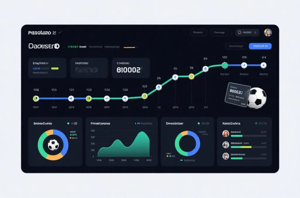 赛事数据面板与时间轴联动展示效果